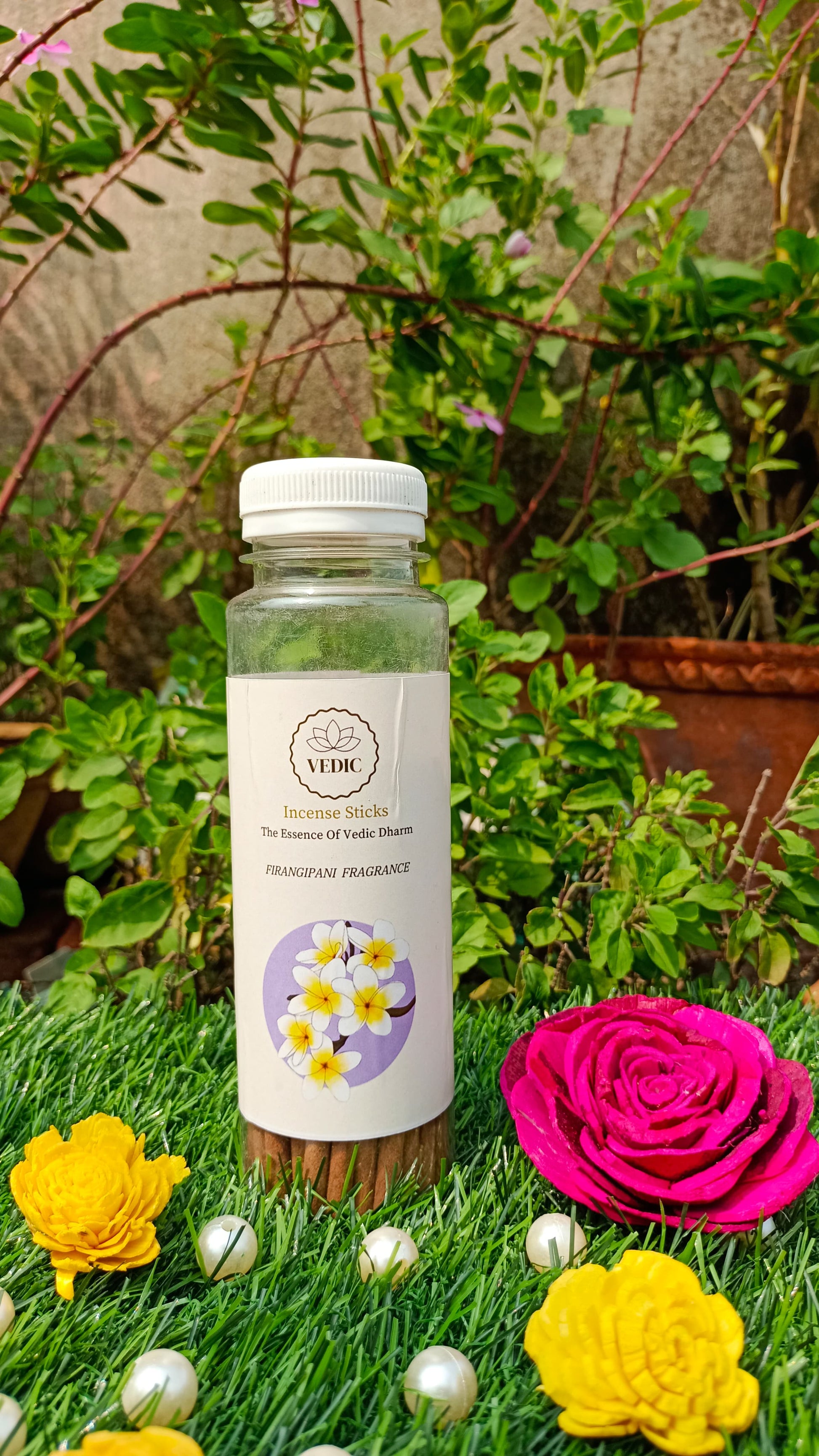 Firangipani Fragrance Premium Incense Sticks (Bamboo-Free)