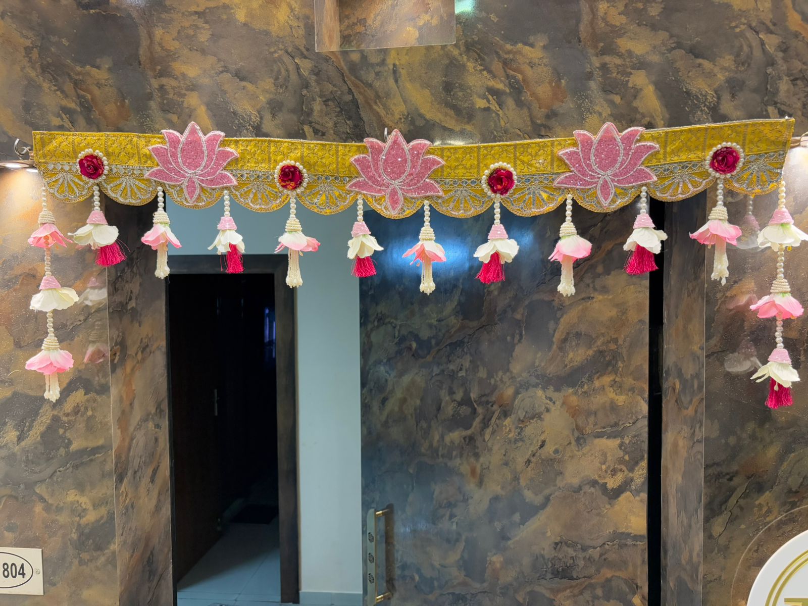 Lotus Bloom Elegance Toran