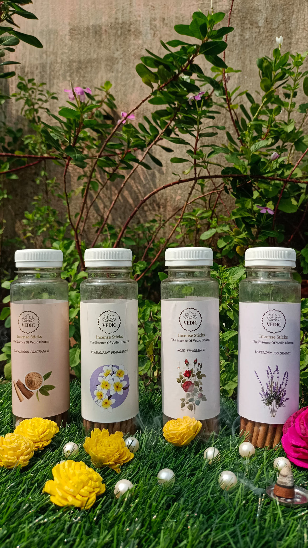 Lavender Fragrance Premium Incense Sticks (Bamboo-Free)