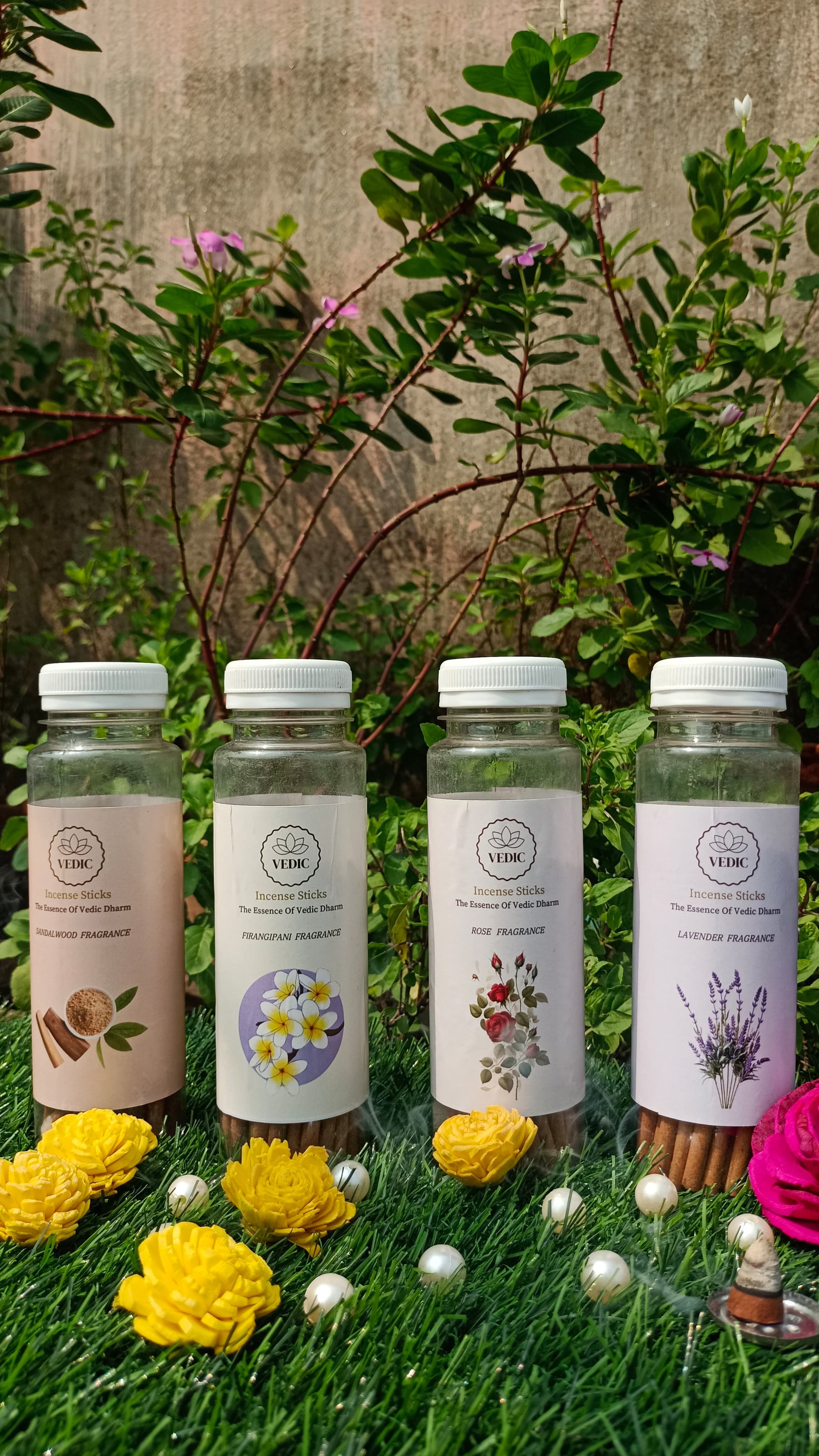 Firangipani Fragrance Premium Incense Sticks (Bamboo-Free)