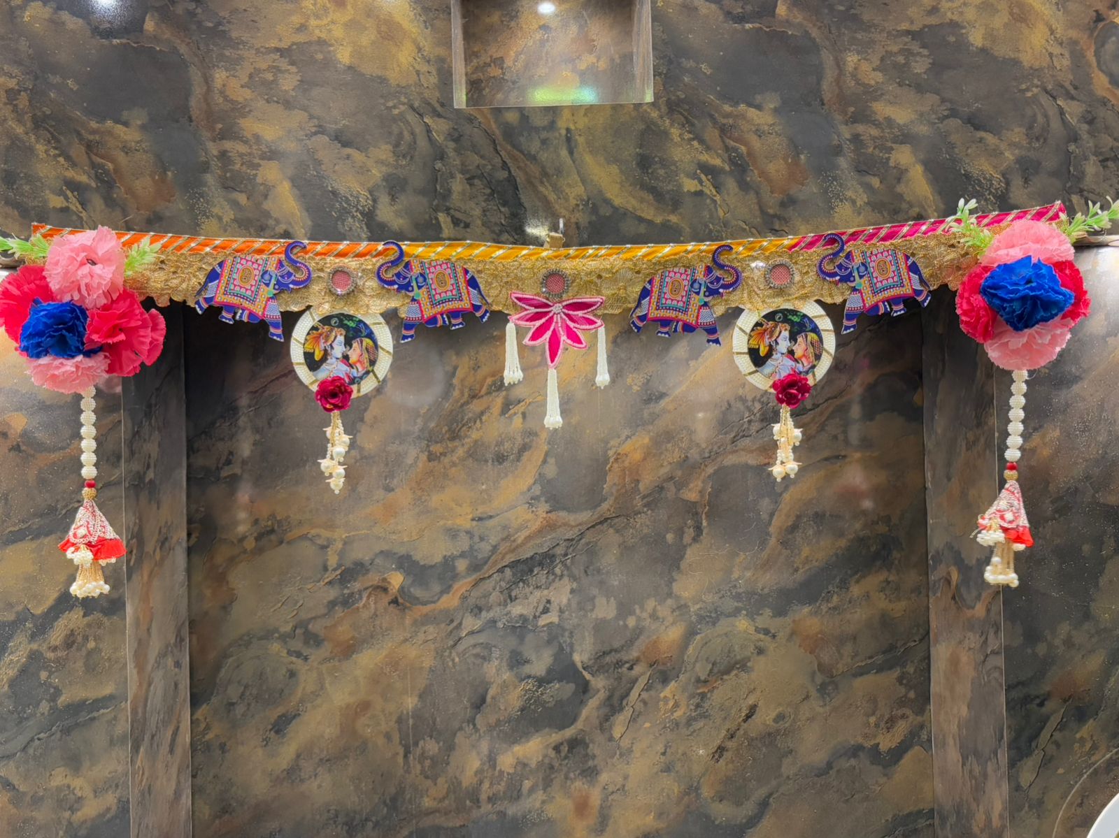 Royal Elephant Radha Krishna Toran