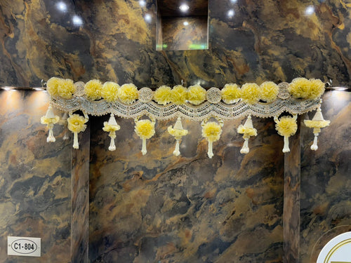 Golden Glow Floral Toran